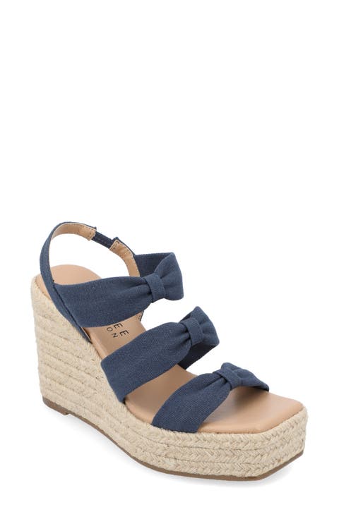 Santorynn Platform Wedge Espadrille Sandal (Women)
