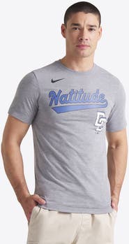 Nike Men's Nike Heather Charcoal Washington Nationals 2025 City Connect Tri-Blend T-Shirt