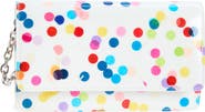 Maison Margiela Medium Confetti Print Leather Wallet on a Chain