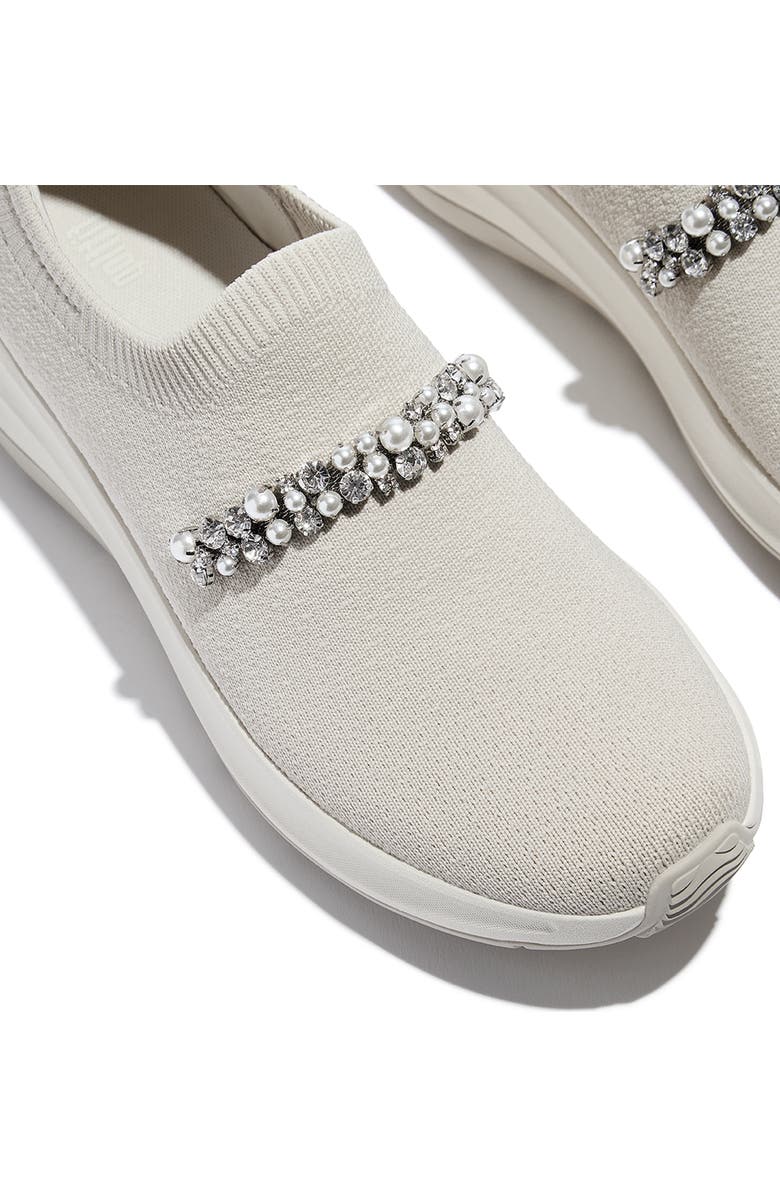 FitFlop F-Mode Flow P Slip On Sneaker, Alternate, color, Paris Beige