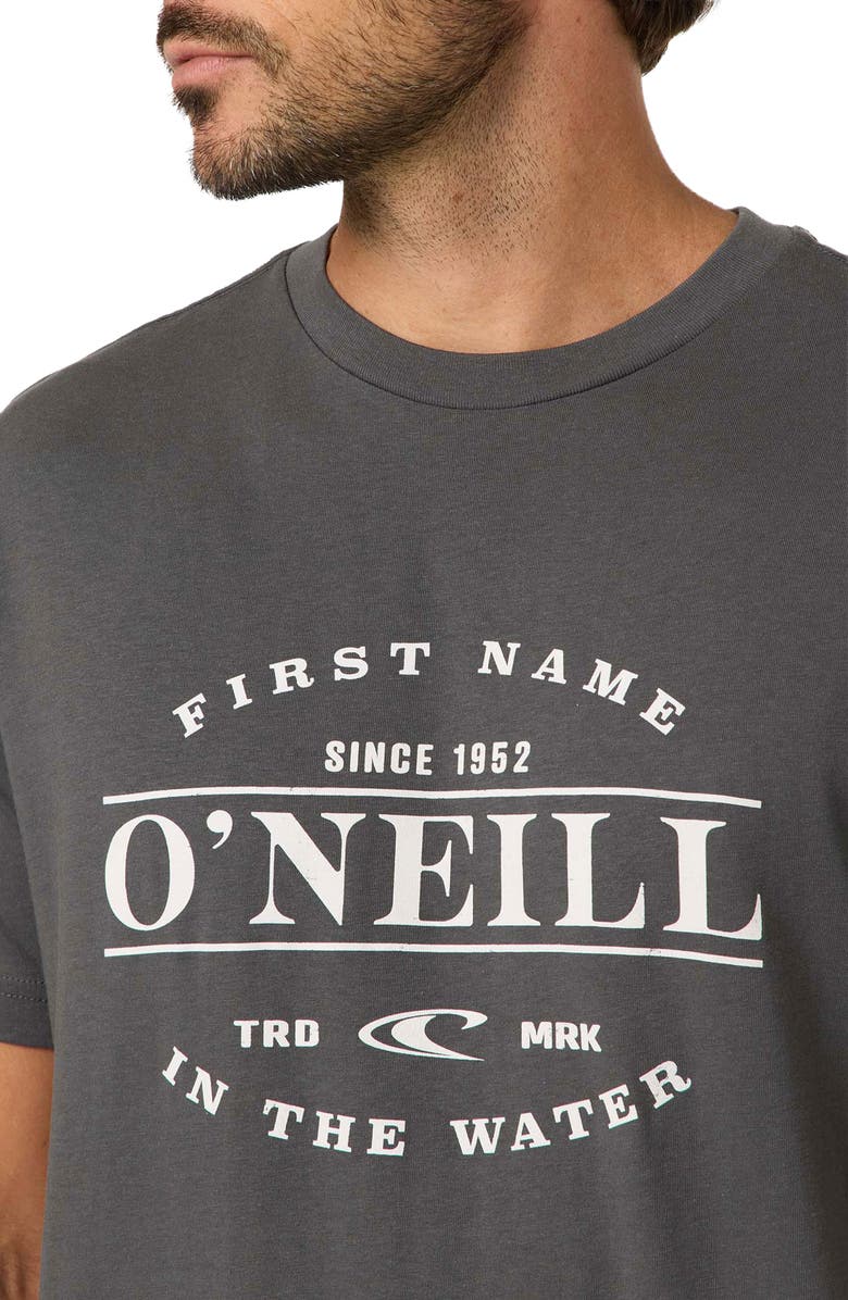 O'Neill Classic Fit East Cliff Graphic T-Shirt, Alternate, color, Dark Shadow