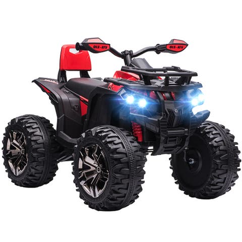 Kids Electric ATV, 12V, 4-Wheel, Music, Headlights