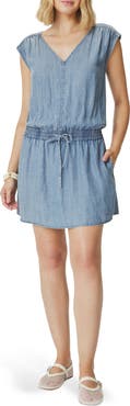 Splendid Ginger Sleeveless Chambray Minidress