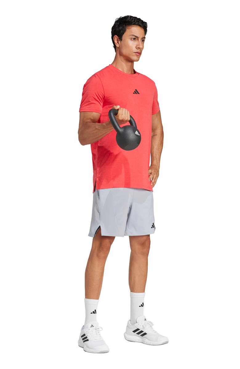 adidas Designed for Training 7-Inch Shorts, Alternate, color, Halo Silver