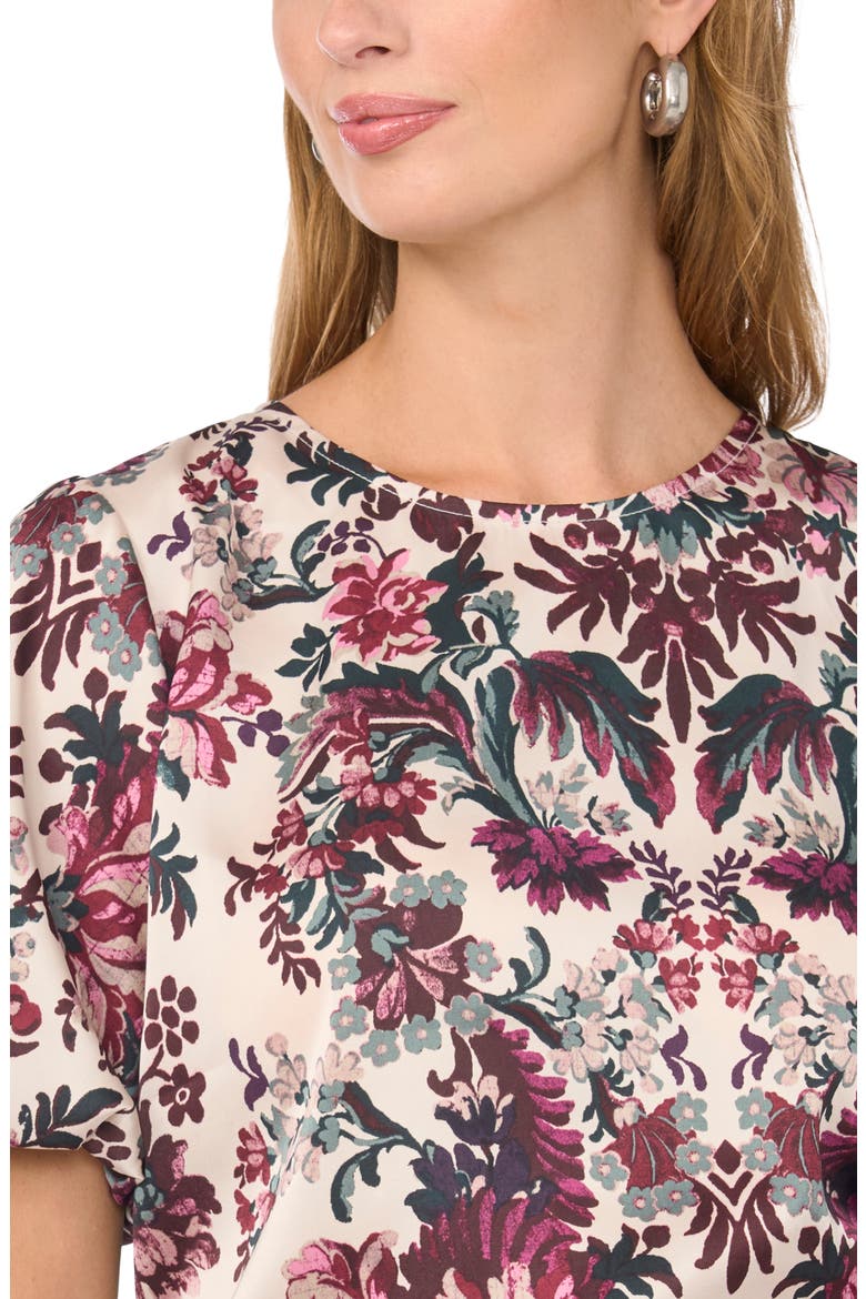 Puff Sleeve Crewneck Top, Alternate, color, RAINY DAY