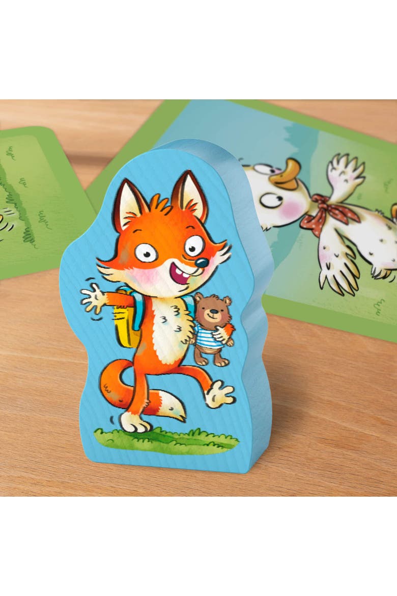 Wiggle Waggle Geese Cooperative Movement Game for Ages 3+, Alternate, color, Yellow Multi