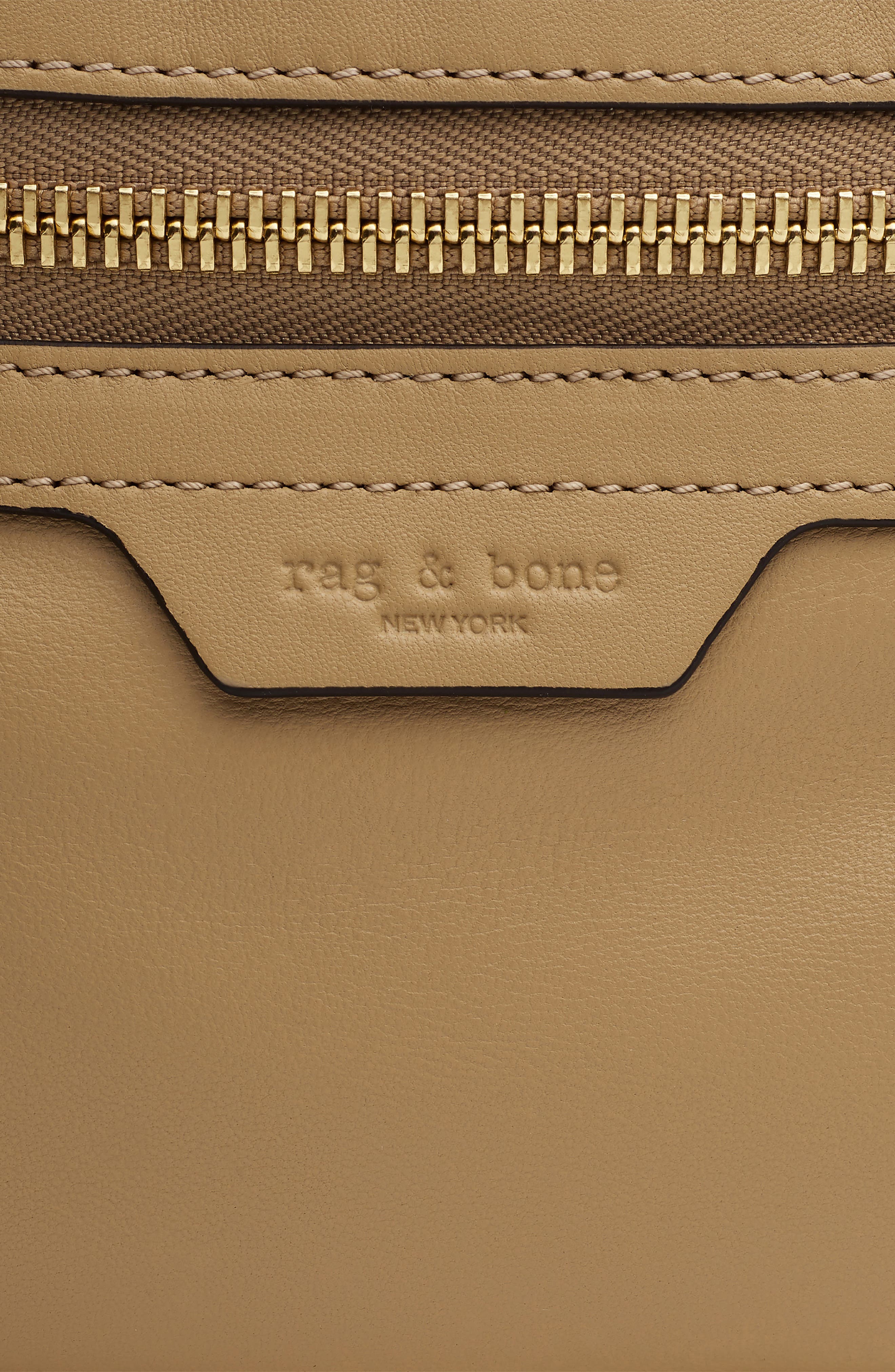 rag & bone Commuter Leather Belt Bag, Alternate, color, 