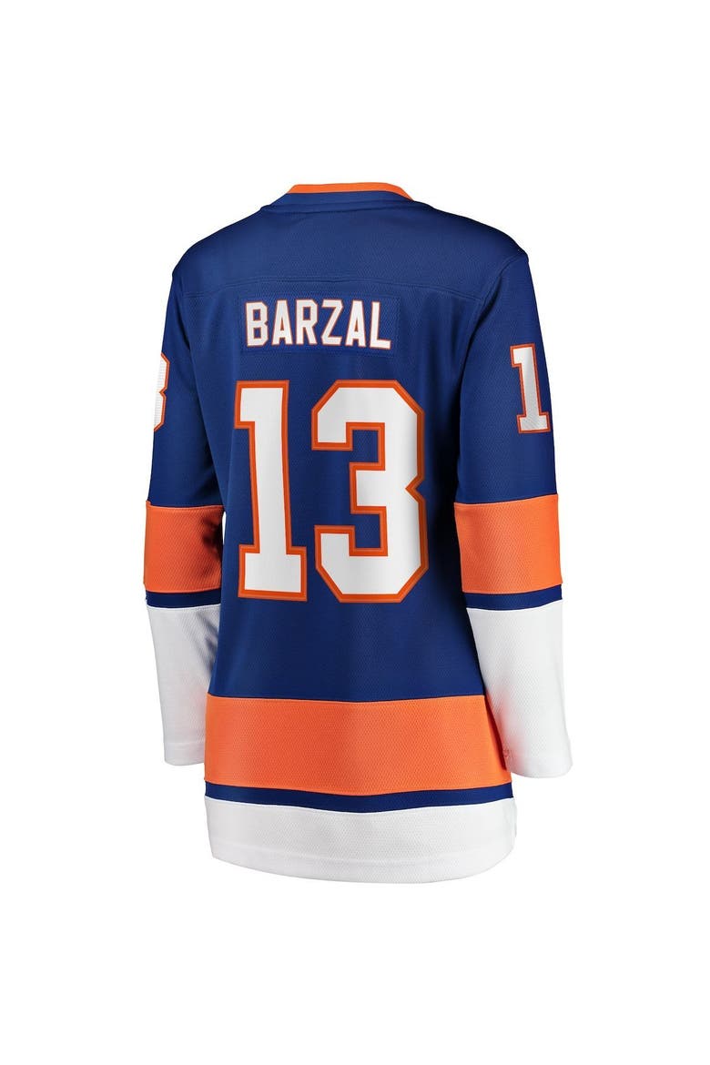 Women's Fanatics Branded Mathew Barzal Royal New York Islanders Home Premier Breakaway Player Jersey, Alternate, color, Royal