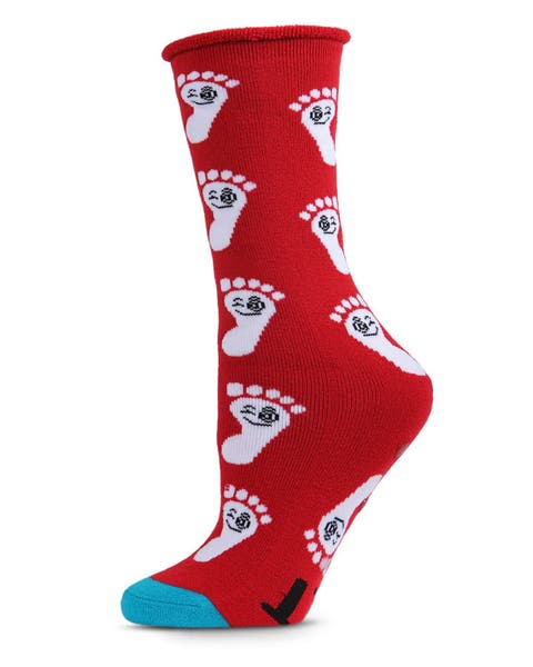 Big Kid's Back On Your Feet Greeting Card Crew Socks