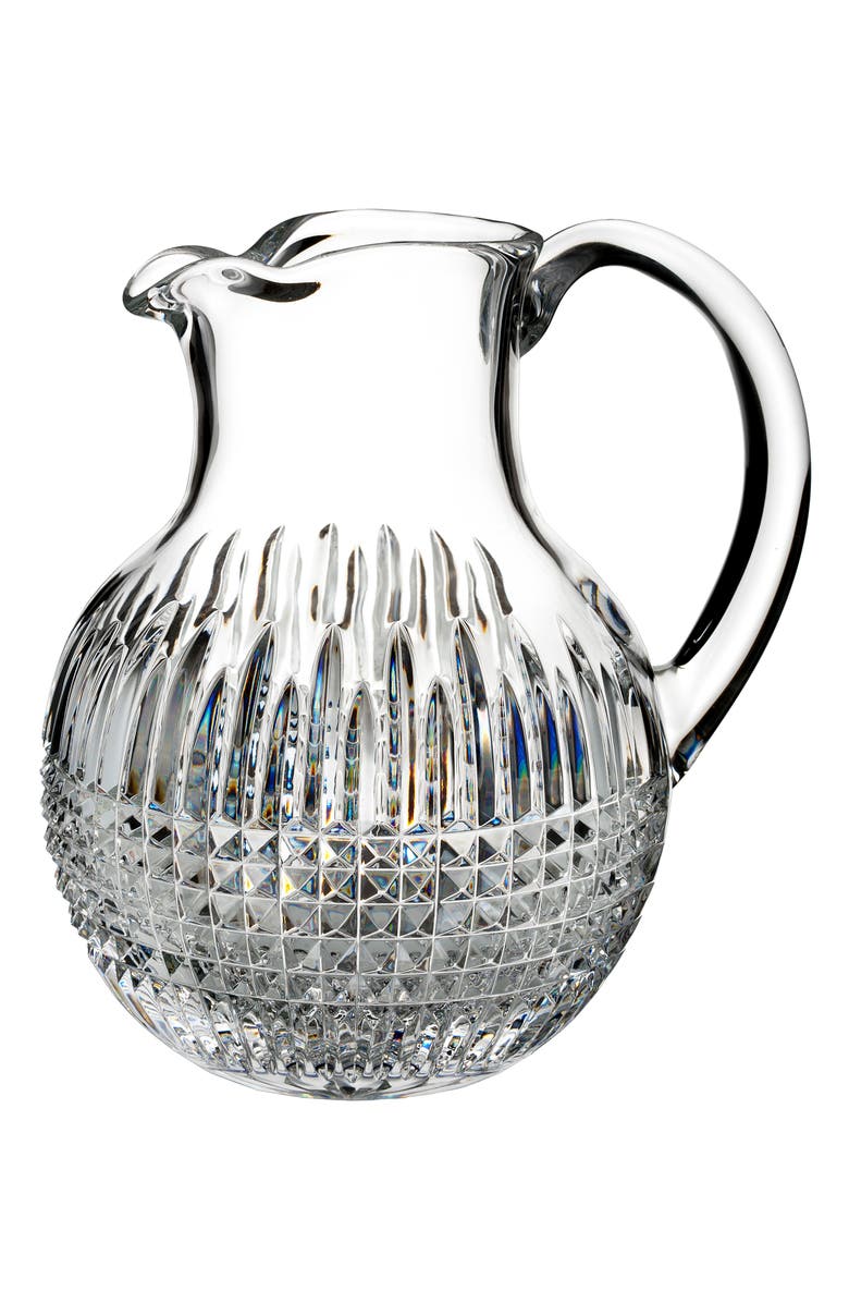 Waterford Lismore Diamond Encore Lead Crystal Pitcher, Main, color, 