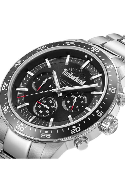 Timberland Parkman Multifunction Chronograph Bracelet Watch, 44mm In Silver