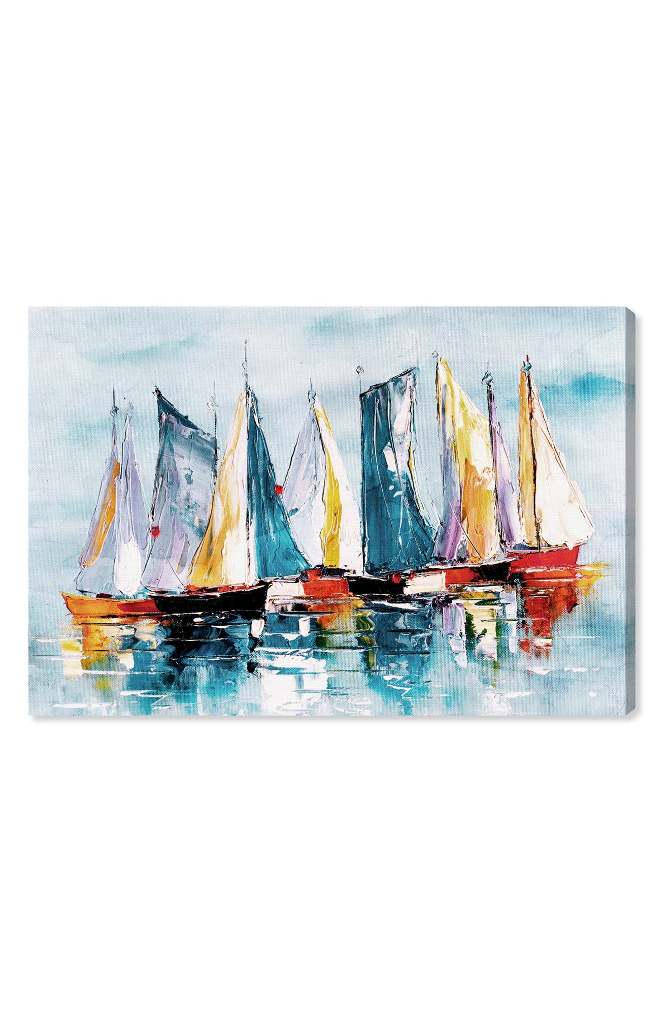 Wynwood Studio 'Beautiful Ships' Canvas Wall Art