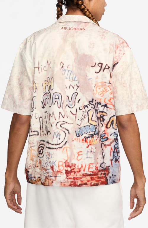 JORDAN AIR JORDAN COTTON CAMP SHIRT