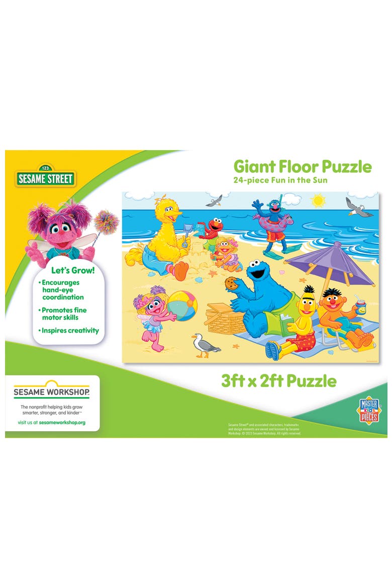 Fun in The Sun 24pc Floor Puzzle, Alternate, color, Multicolor