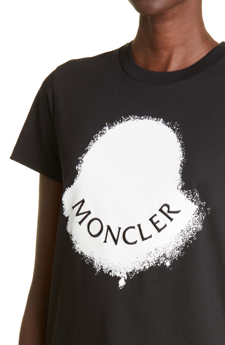 Moncler Logo Graphic Tee, Alternate, color, 