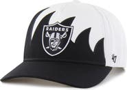 '47 Men's '47 White Las Vegas Raiders Jagged Hitch Adjustable Hat
