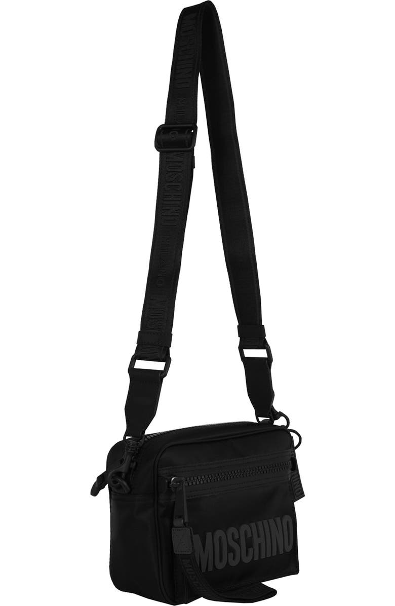 Moschino 3D Logo Crossbody Bag, Alternate, color,