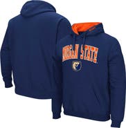 COLOSSEUM Men's Colosseum Navy Morgan State Bears Arch & Logo 3.0 Pullover Hoodie