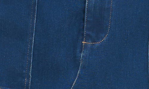 Flying Tomato Denim Midi Shirtdress In Blue
