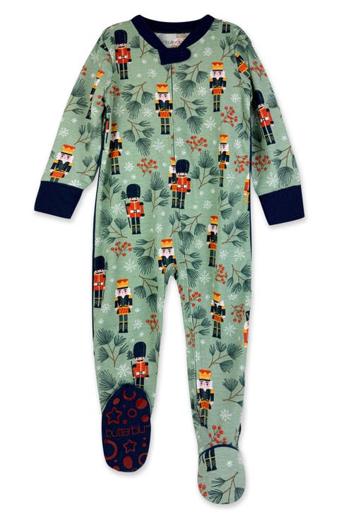 Kensley Organic Cotton Snug Fit Footie Pajamas