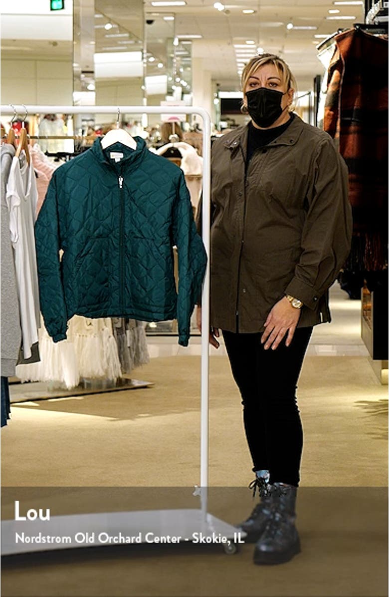 Quilted Bomber Jacket, sales video thumbnail