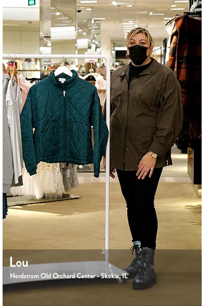 Quilted Bomber Jacket video