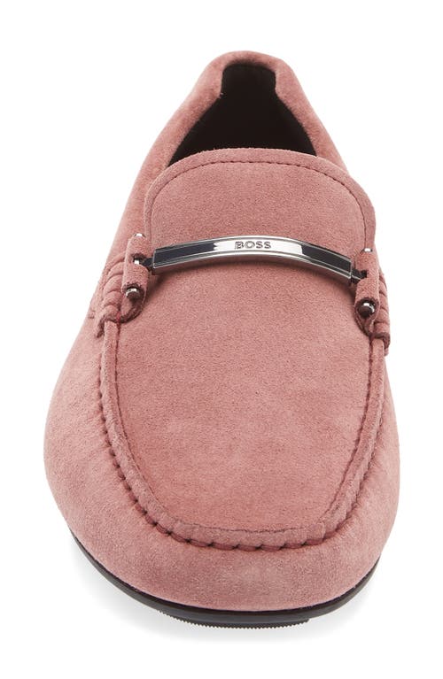 Hugo Boss Boss Noel Bit Loafer In Pink