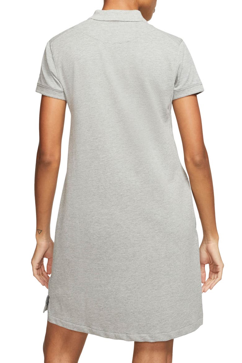 Dri-FIT Polo Dress, Alternate, color, DARK GREY/ HTR/ WOLF GREY