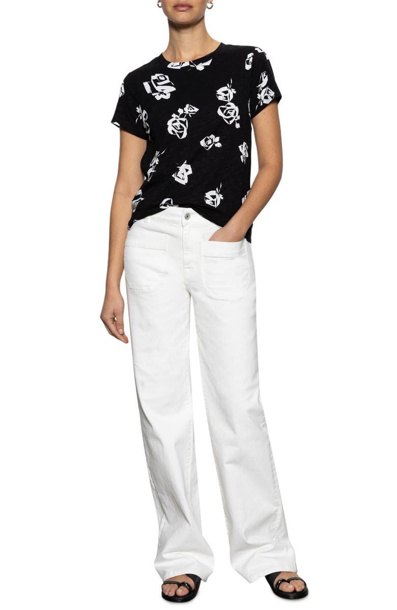 Sanctuary The Perfect T-Shirt, Alternate, color, Rose Pop