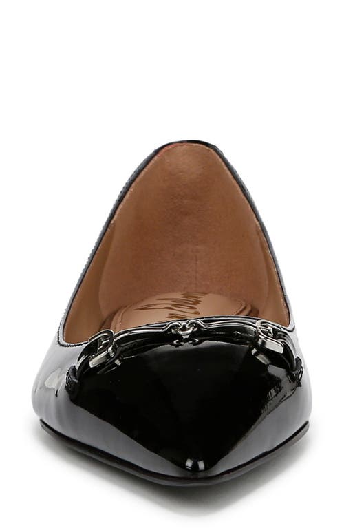 Sam Edelman Nori Pointed Toe Flat In Black