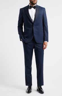 Jack Victor Elwood Contemporary Fit Navy Wool Tuxedo