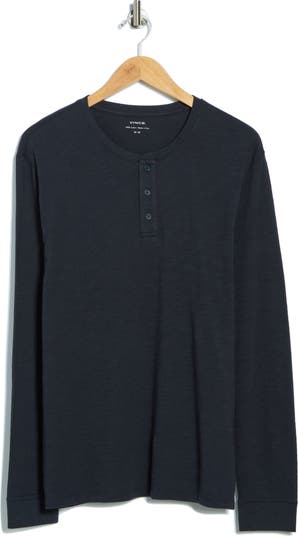Long Sleeve Henley T-Shirt