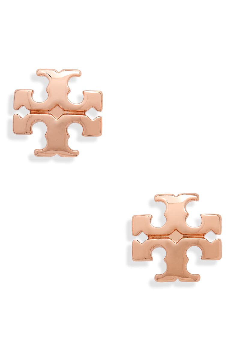 Kira Stud Earrings, Main, color, ROSE GOLD