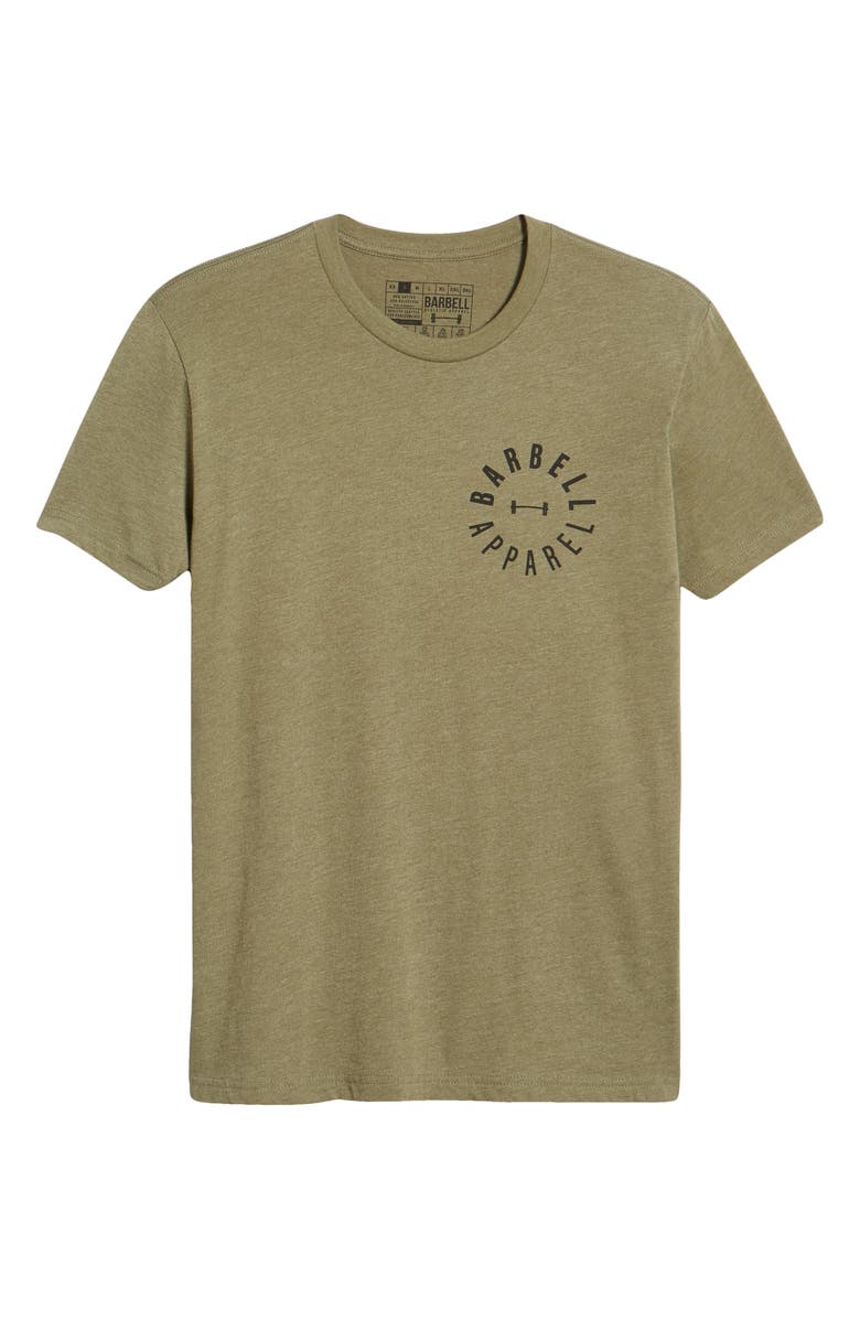 Barbell Apparel The Full Circle Cotton Blend Graphic Tee, Alternate, color, 