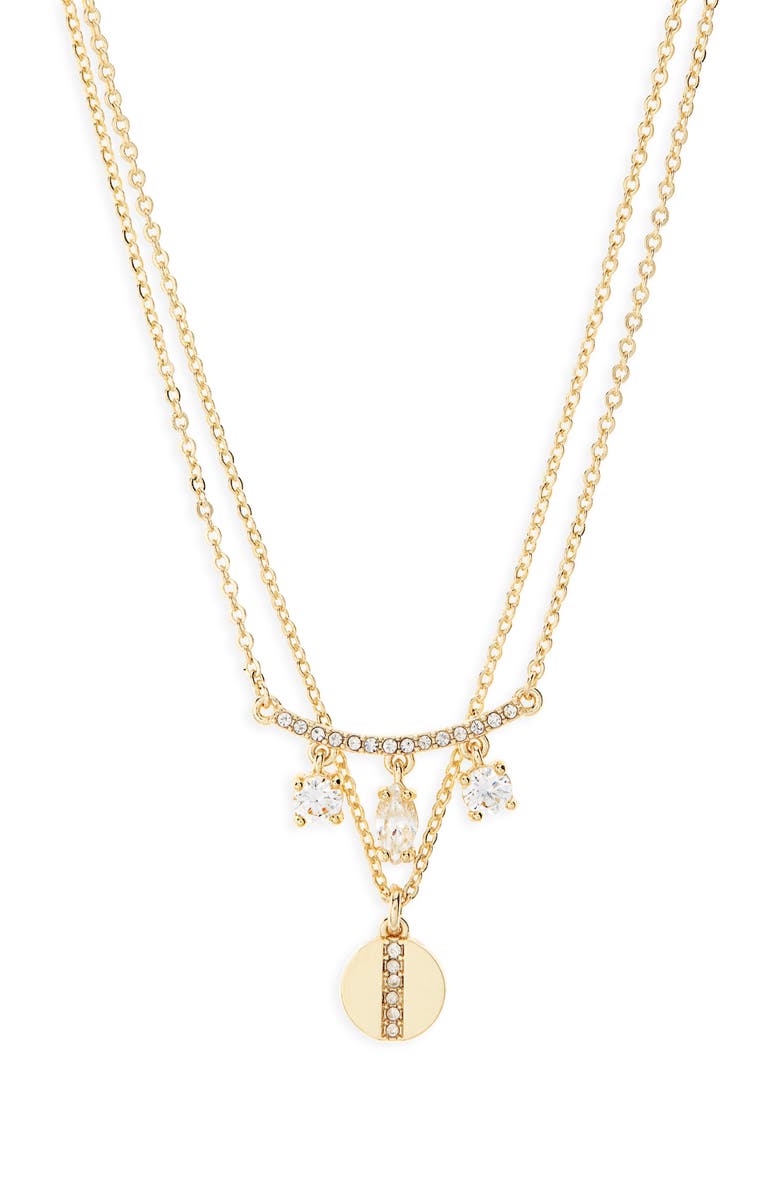 Nordstrom Layered Pendant Necklace, Main, color, 