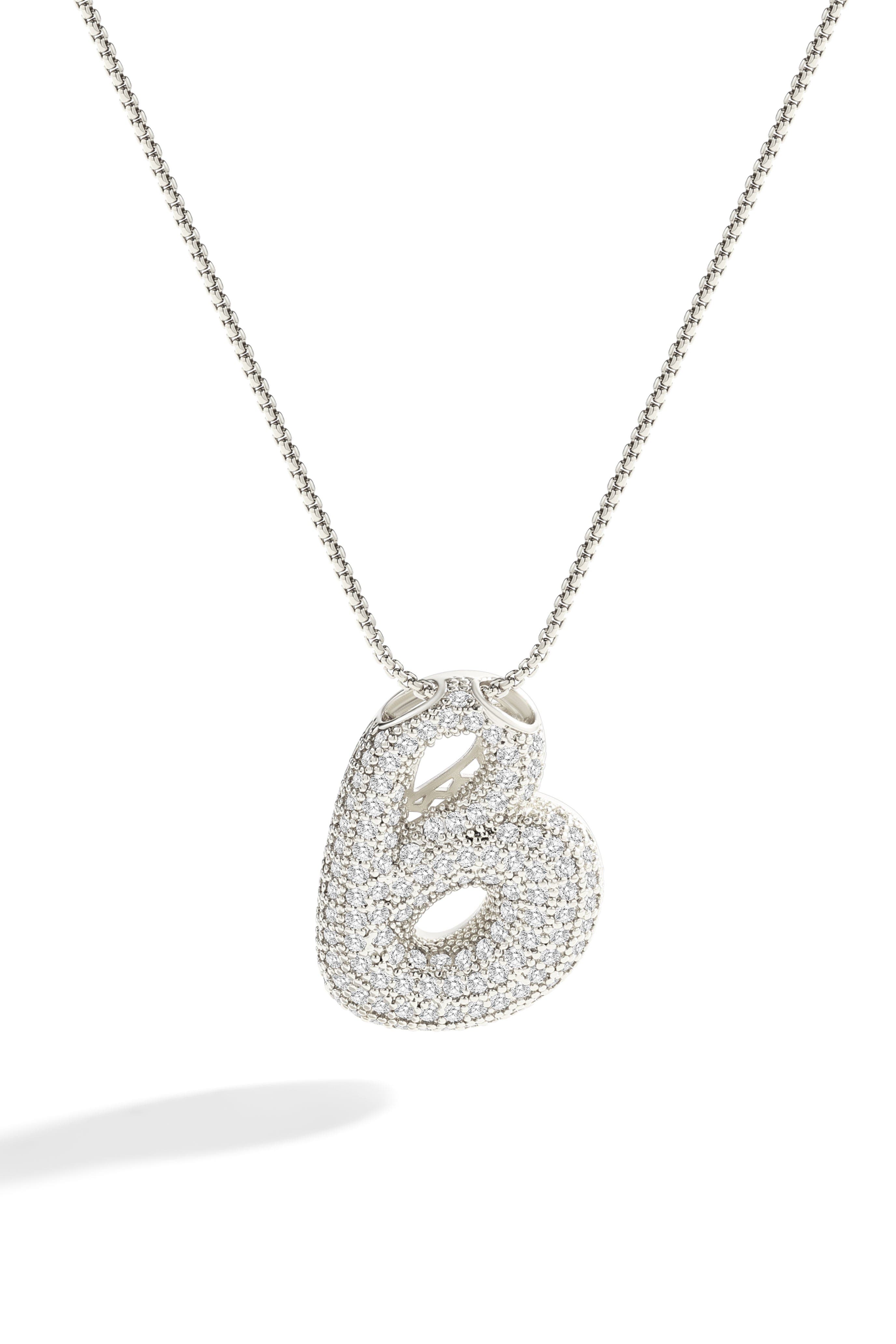 Silver / Letter B