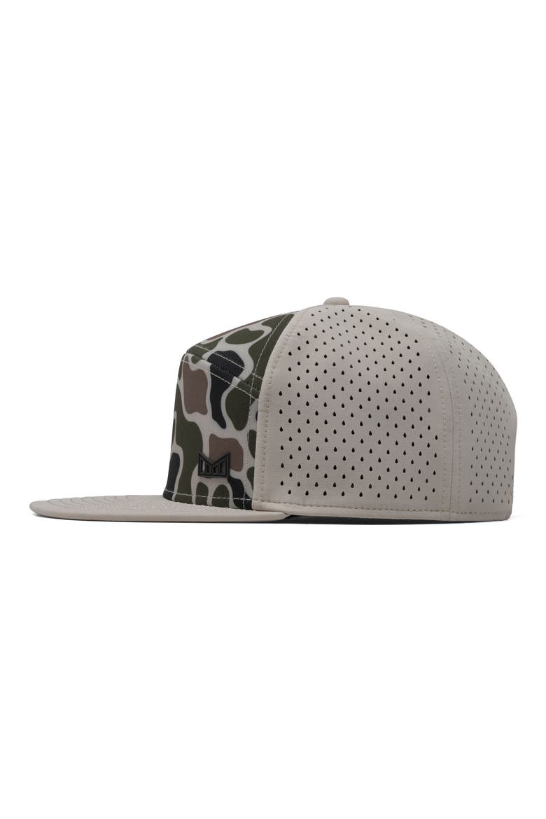 Trenches Icon Hydro Camo Performance Snapback Hat, Alternate, color, DUCK CAMO