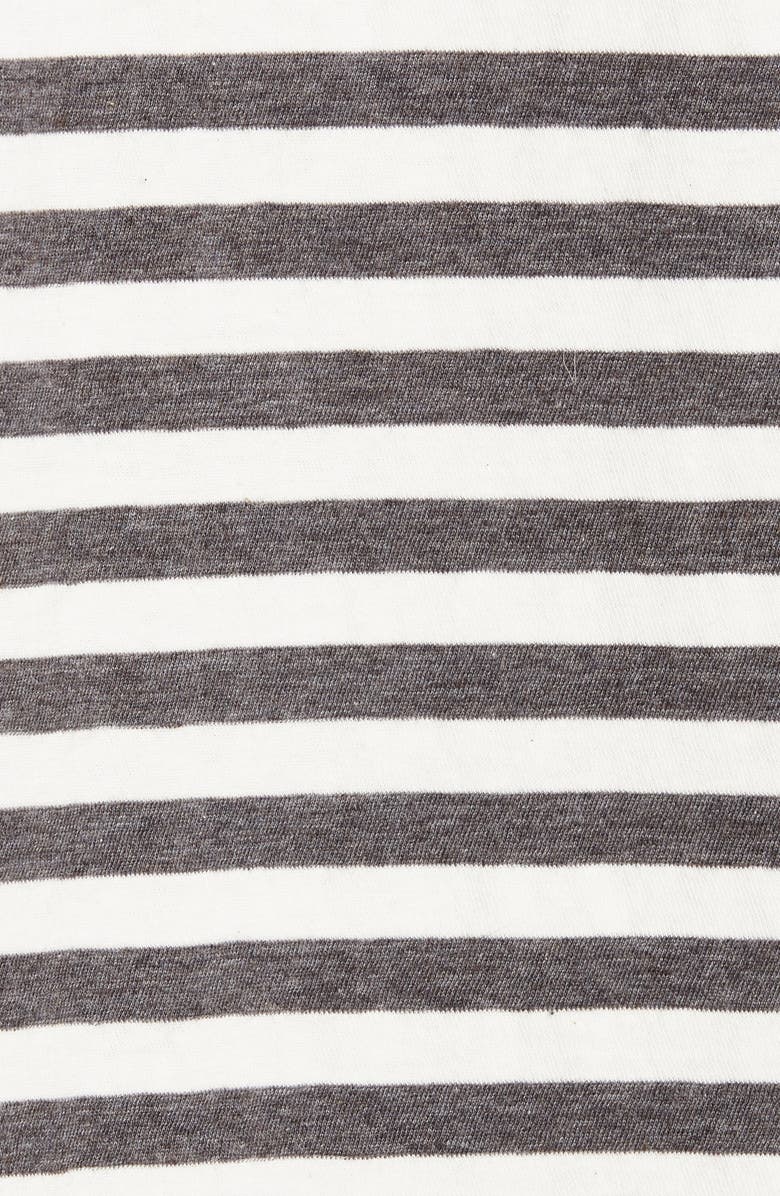 Jenni Kayne Stripe Cotton Blend Boy Tee, Alternate, color, 