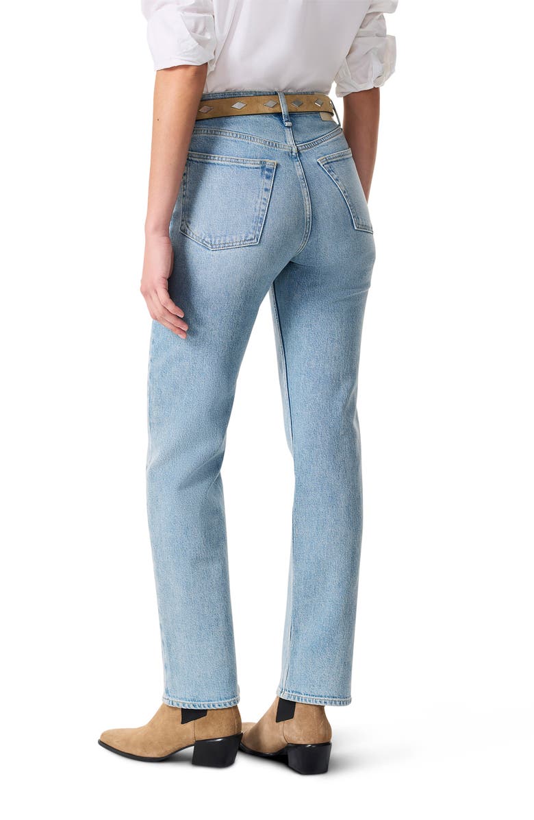 rag & bone Harlow Straight Leg Jeans, Alternate, color, 
