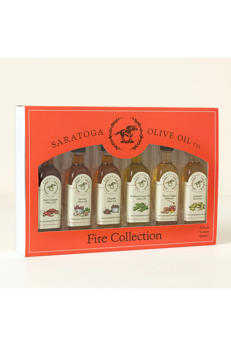 Heat Lover's Olive Oil & Balsamic Gift Set by Saratoga Olive Oil, Alternate, color, Yellow