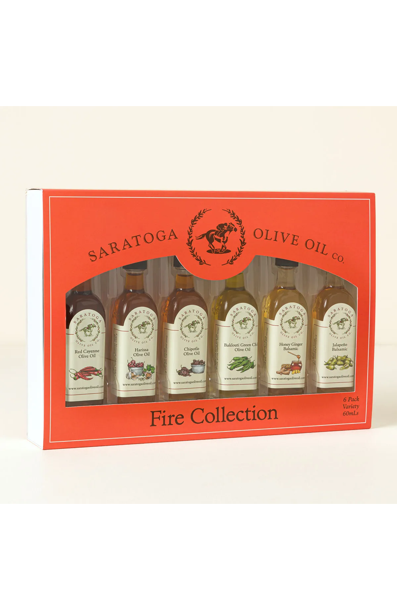 Uncommon Goods Heat Lover
s Olive Oil 
Balsamic Gift Set by Saratoga Olive Oil, Alternate, color, 