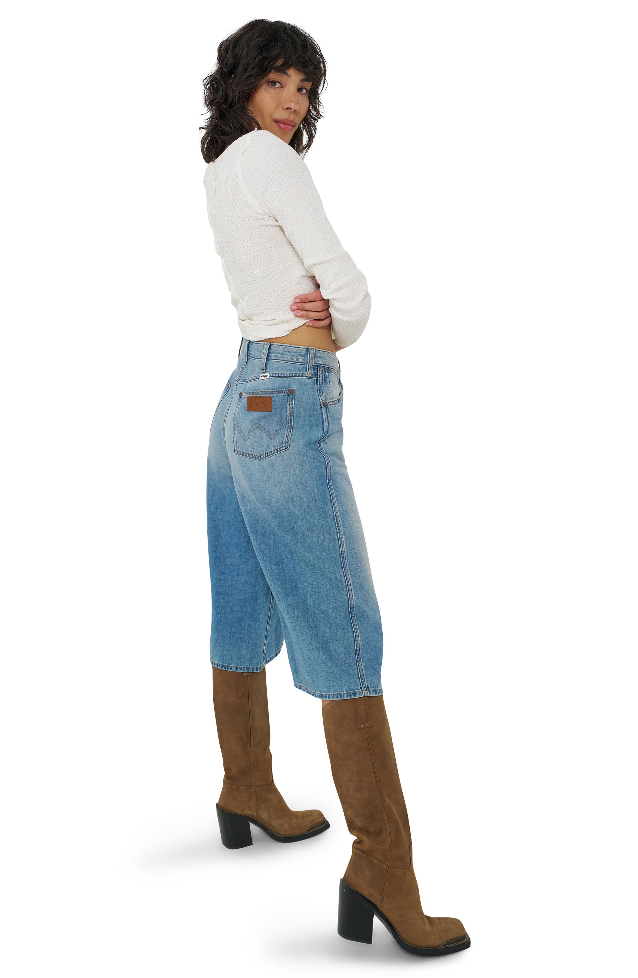 Denim Culottes (Women) | Nordstrom