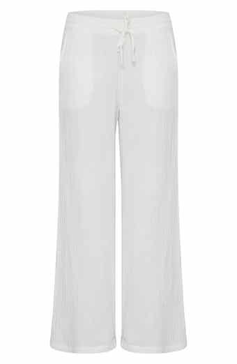 B.YOUNG Berlin Linen & Cotton Wide Leg Pants