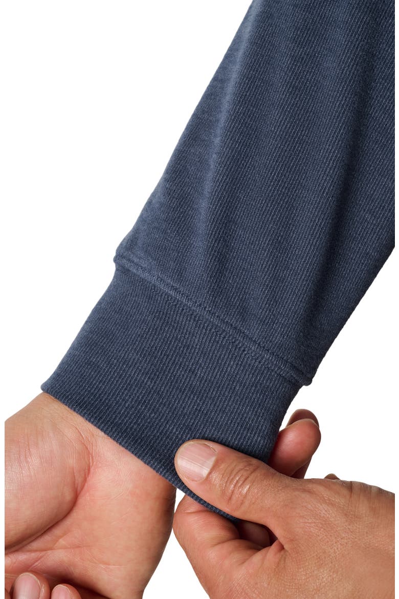 Cloud Full Zip Hoodie, Alternate, color, HEATHER NAVY