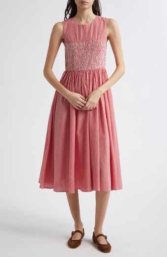 MILLE Coco Sleeveless Cotton Fit & Flare Dress