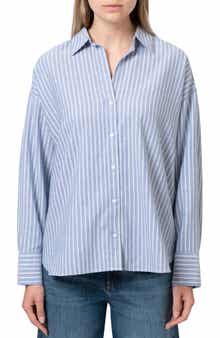 Mavi Jeans Stripe Button-Up Shirt