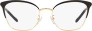 Tory Burch 53mm Square Optical Glasses