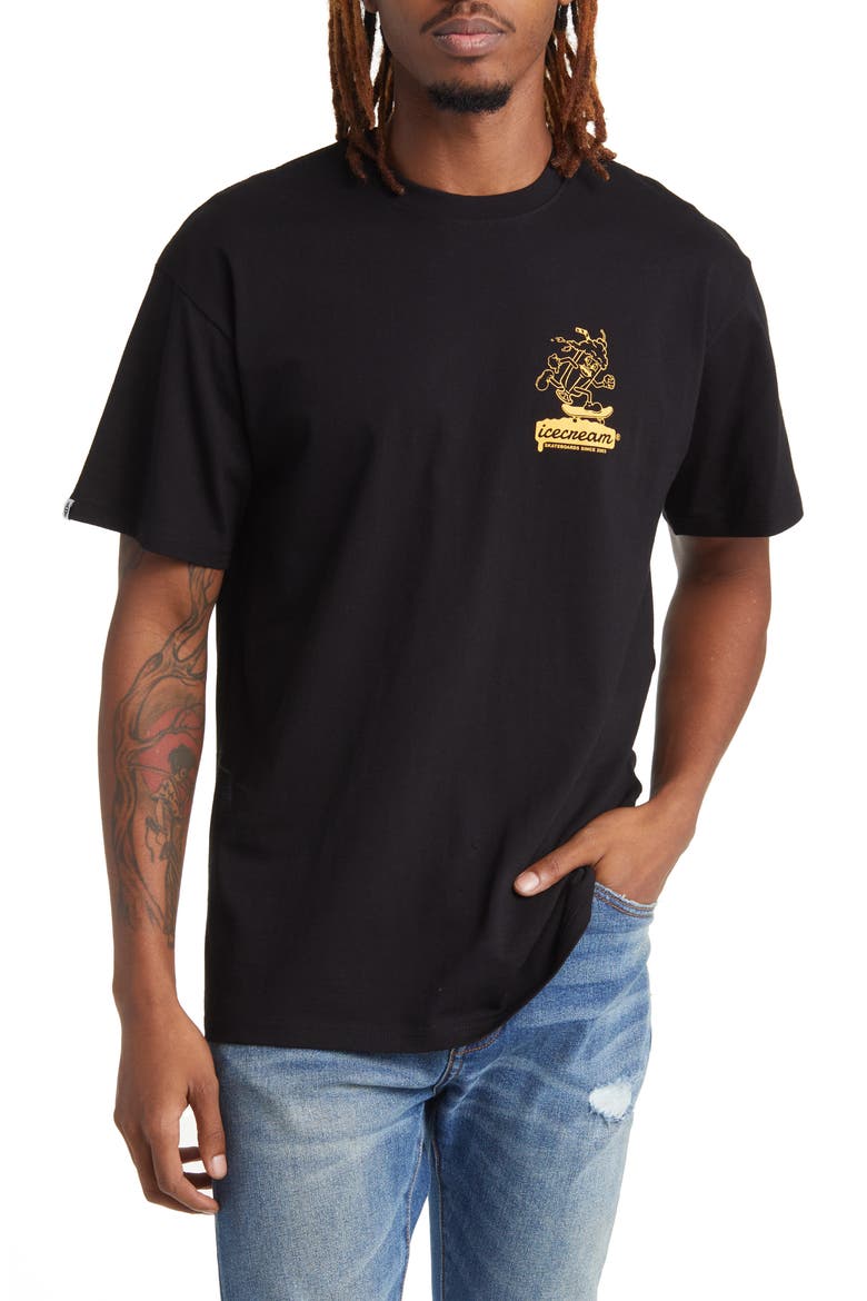 Since 2003 Cotton Graphic T-Shirt, Main, color, BLACK