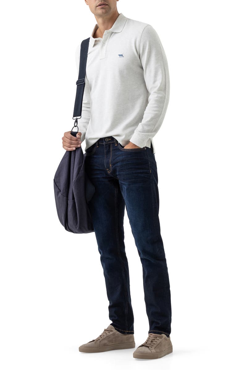 Rodd & Gunn Gunn Piqué Polo, Alternate, color, Ice