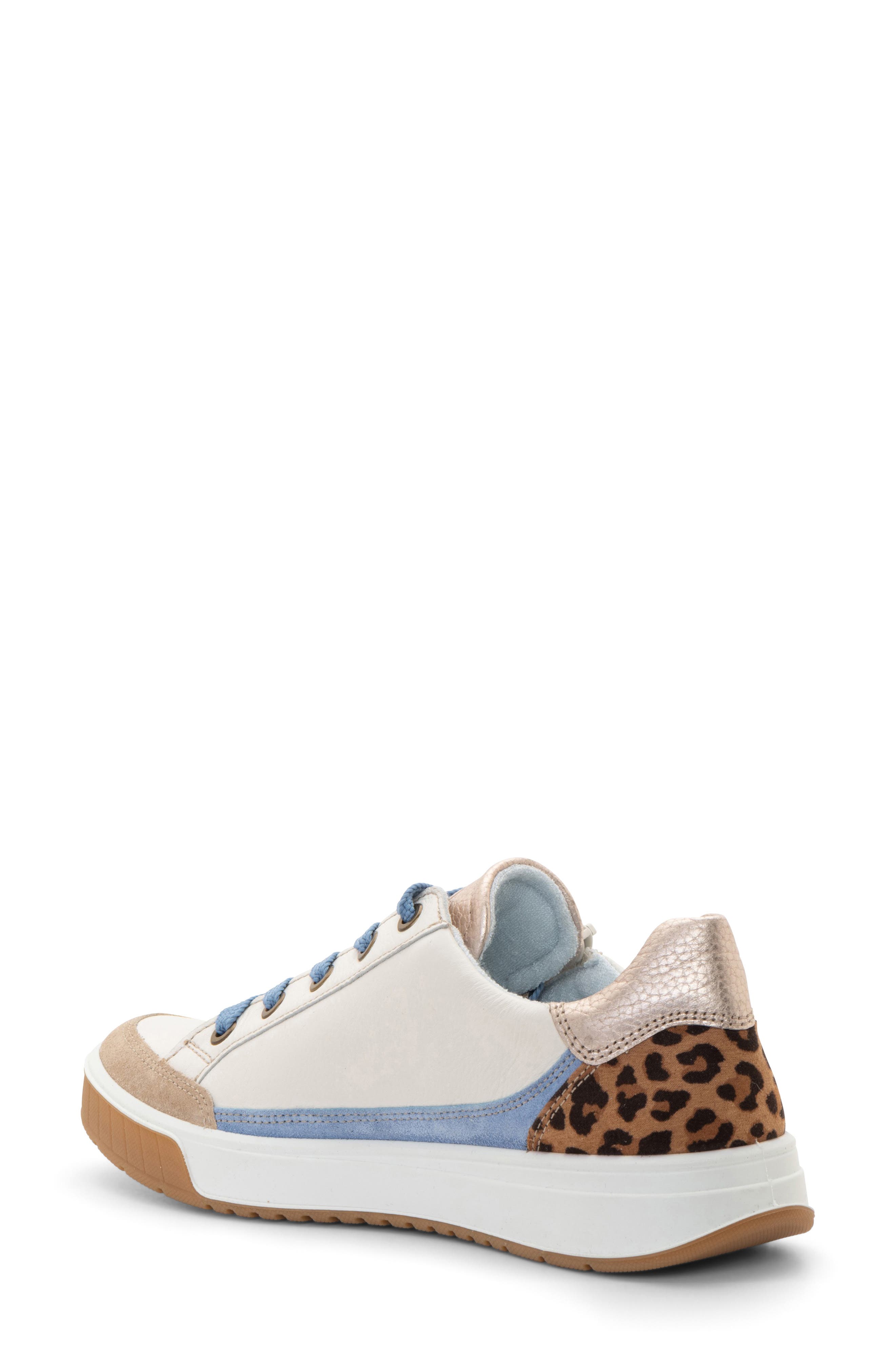 ara Rio Sneaker, Alternate, color, Cream/Sand/Blue/Nature